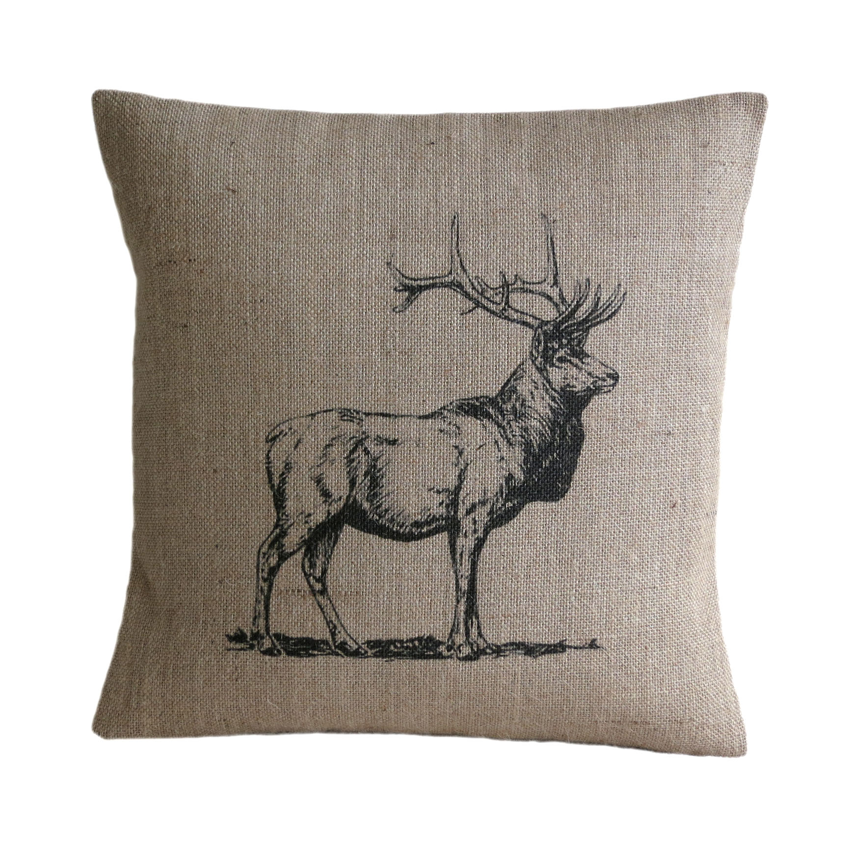Vintage Deer Pillow Cover on Luulla